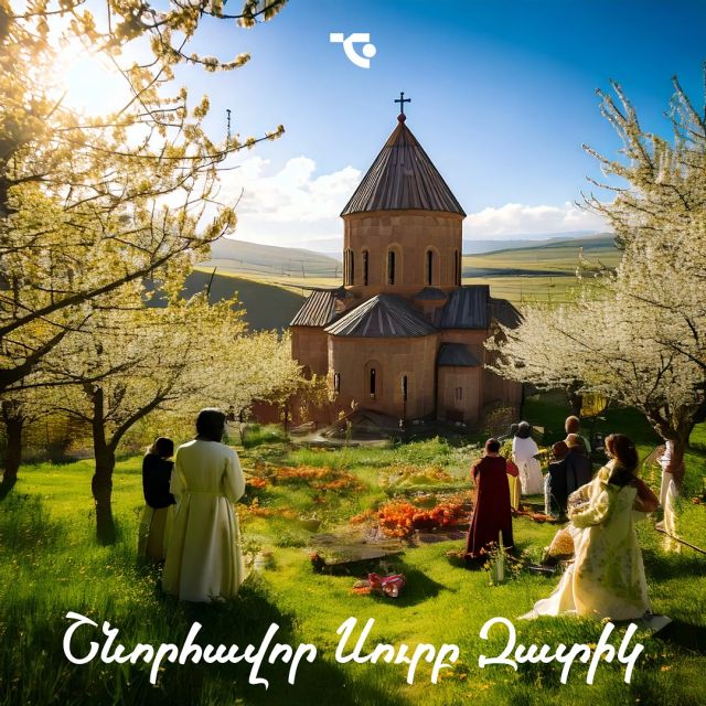 Քրիստոս Հարյավ ի Մեռելոց.  Օրհնյալ է Հարությունը Քրիստոսի💚